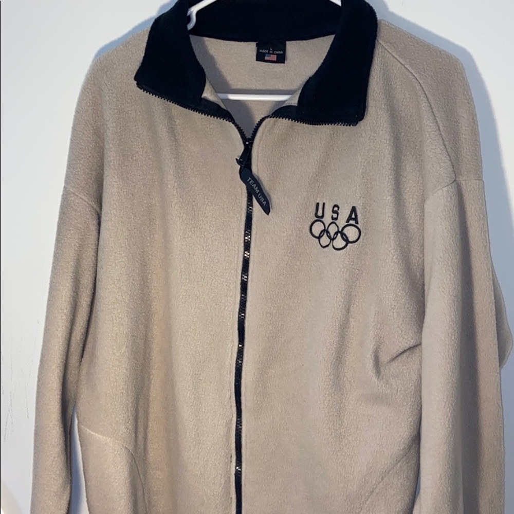 ORIGINAL Olympics Polyester Jacket Zip UP